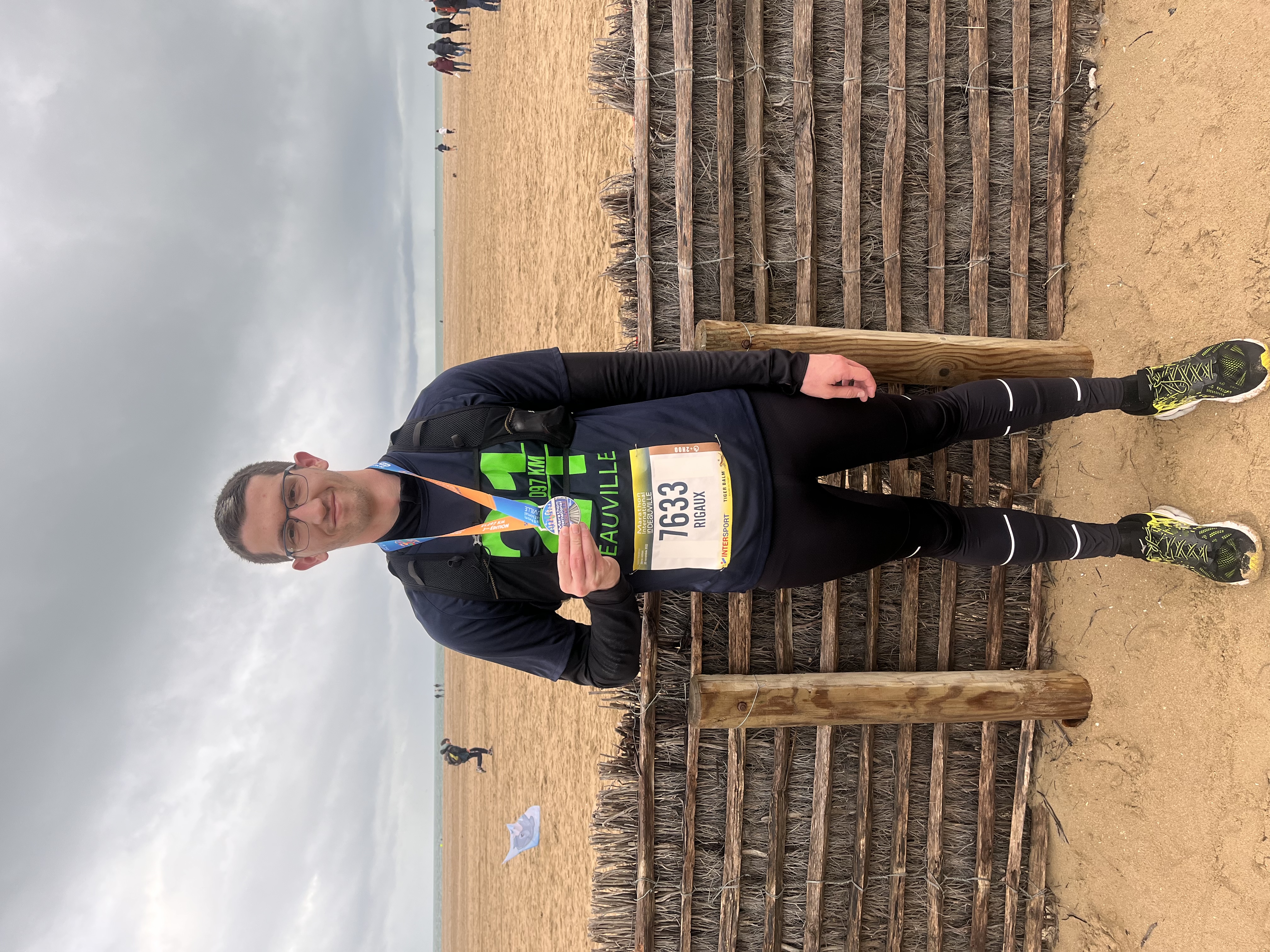 Après la course sur la plage de Deauville