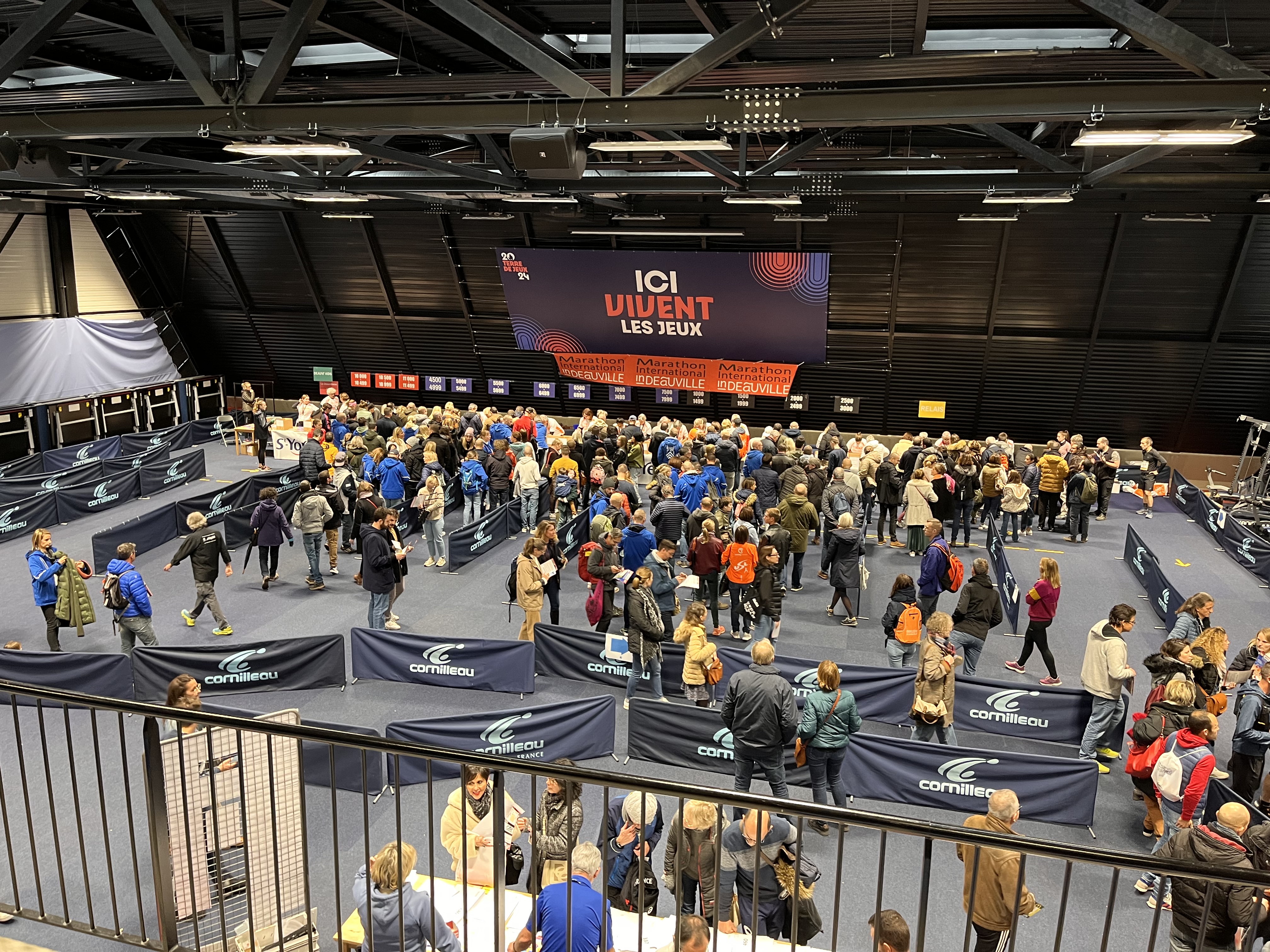 Village de la course à Deauville